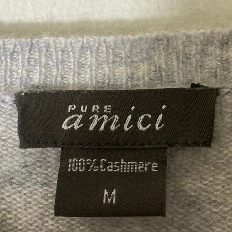 Pure Amici Cashmere #LOVE Sweater Sz M