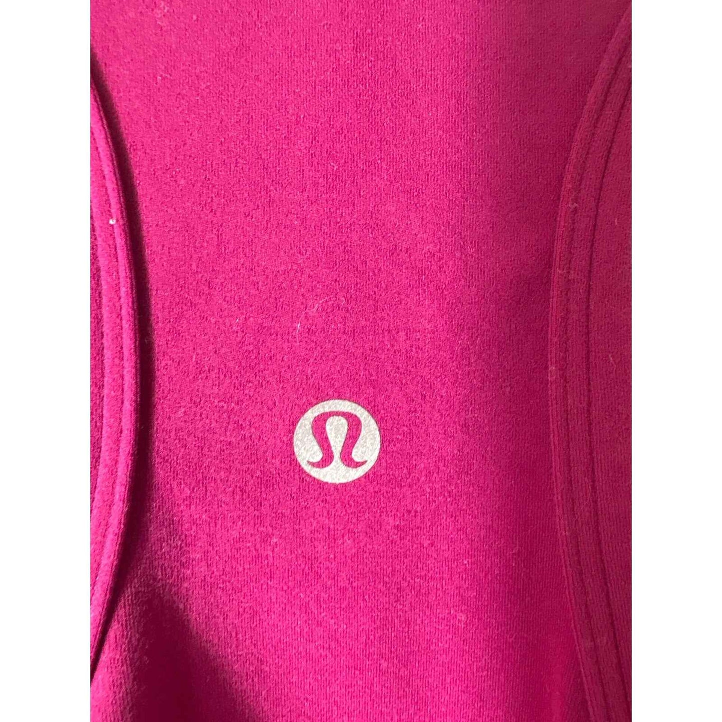Lululemon Magenta Pink Razorback Tank Sz (fits like a )S