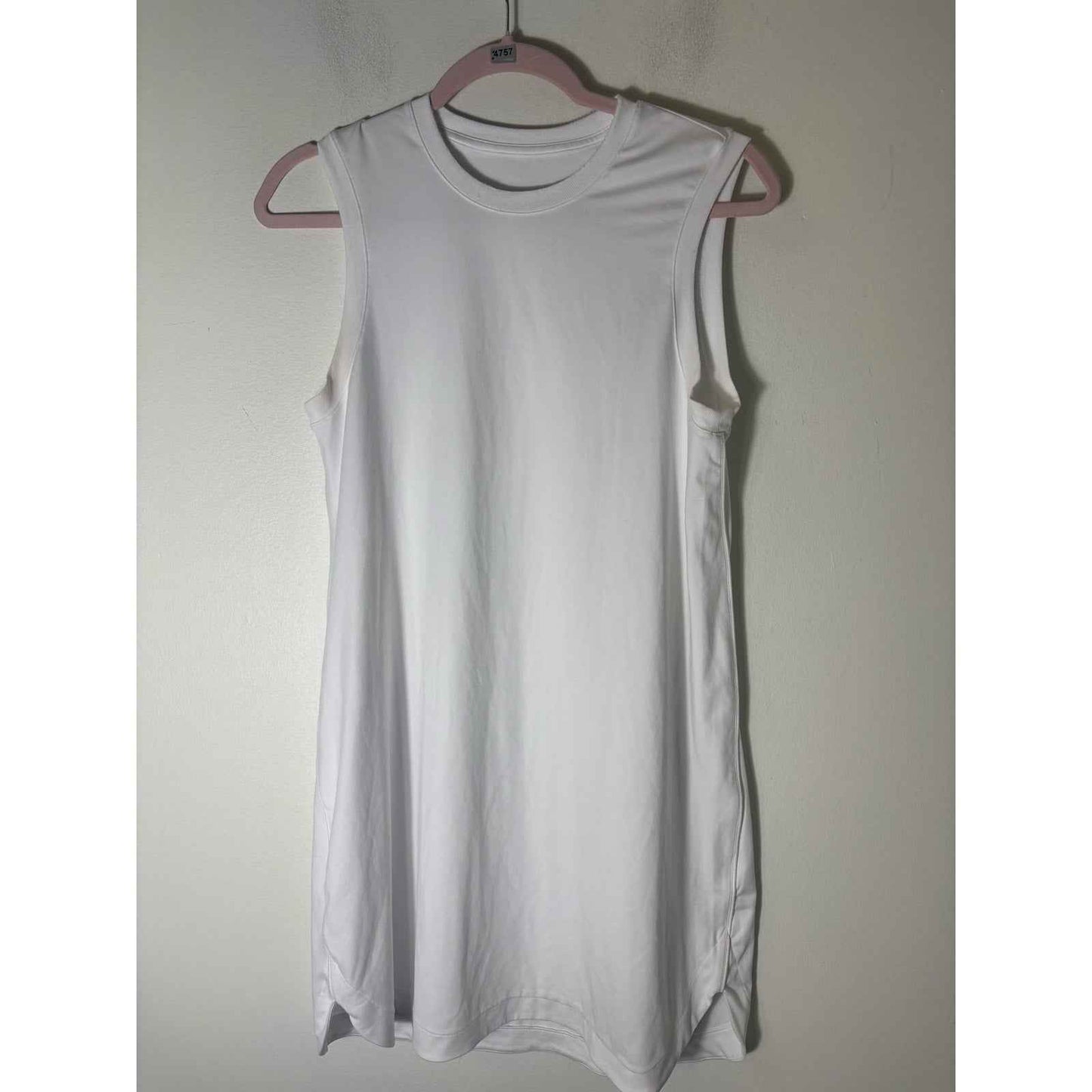 Varley White Sleeveless Knee Length "Caleta" Dress Sz M