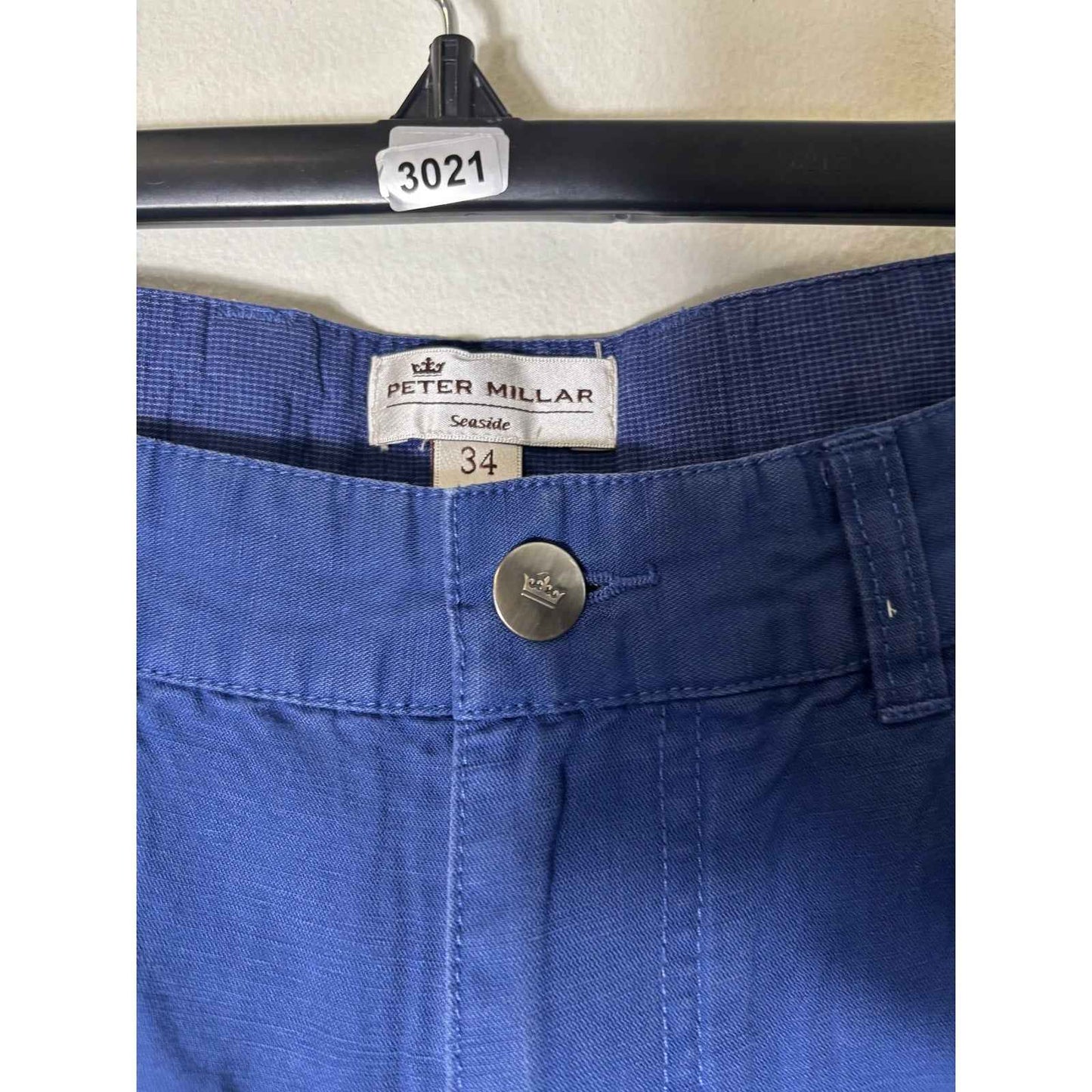 Peter Millar Blue Seaside Pants Sz 34