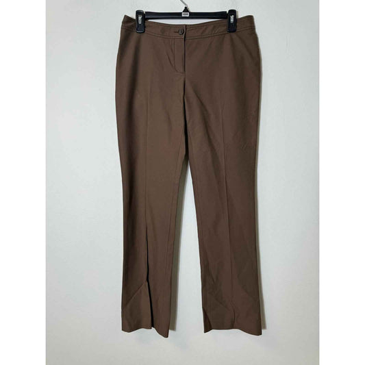 Rene Lezard Dark Olive Green Twill Pants Sz 36 (US 6)