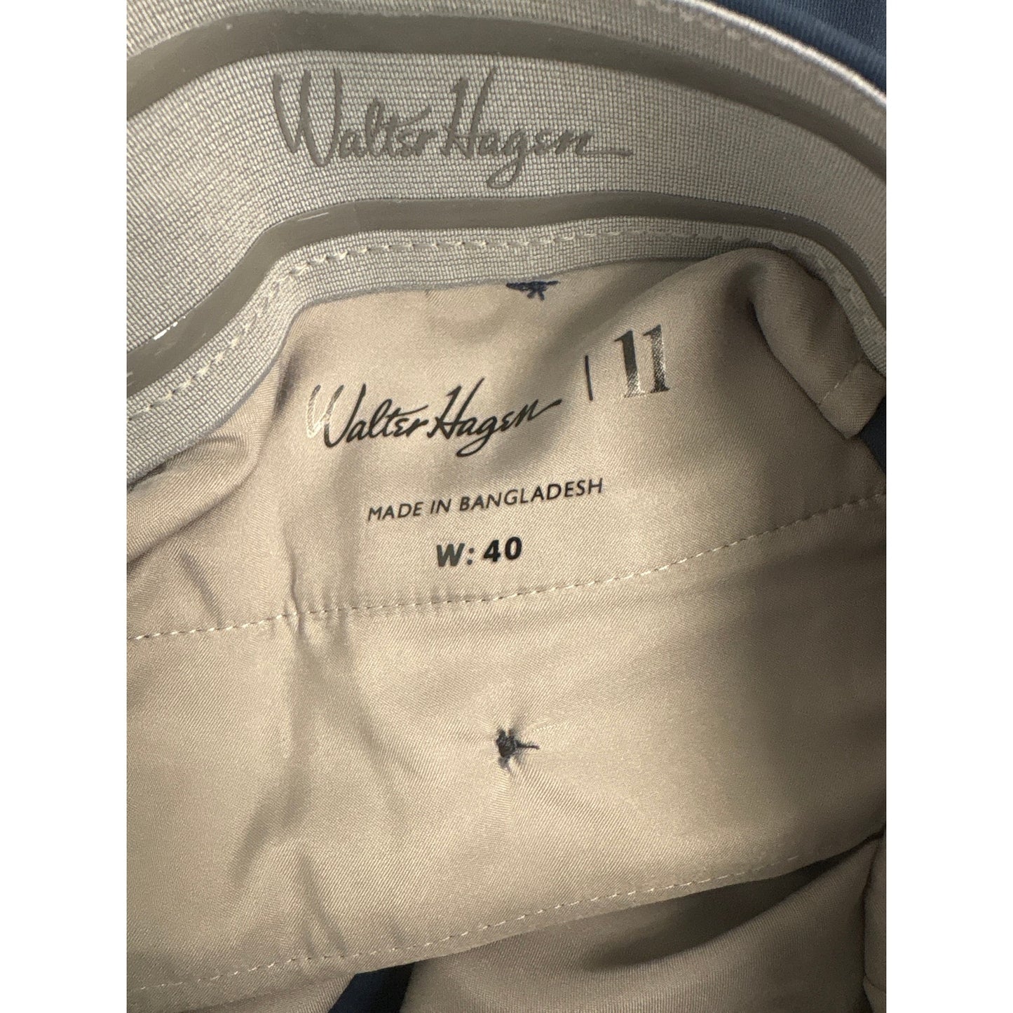 Mens Walter Hagan Navy Golf Shorts Sz 40