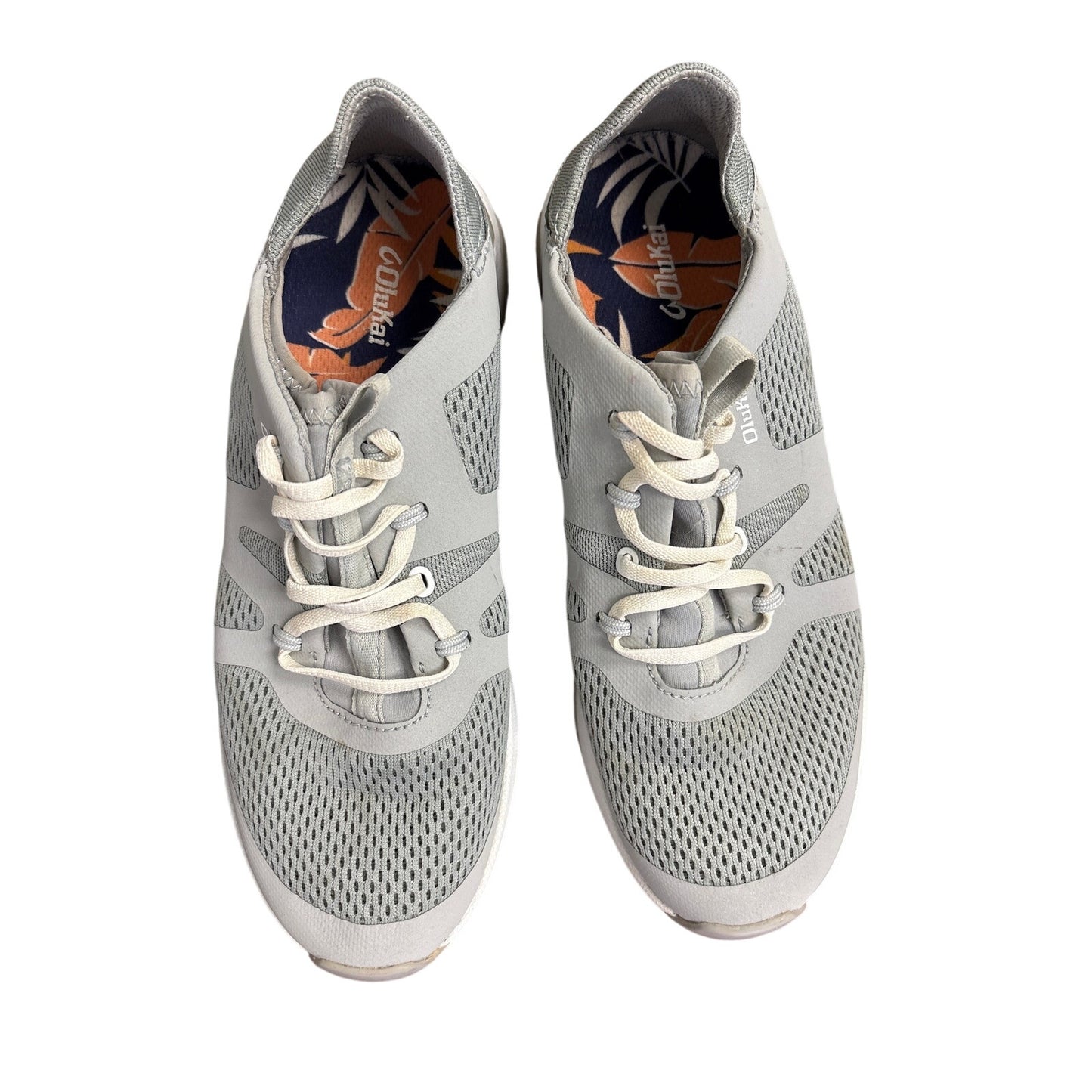 Olukai Green/Gray SLIP ON Sneakers Sz 8