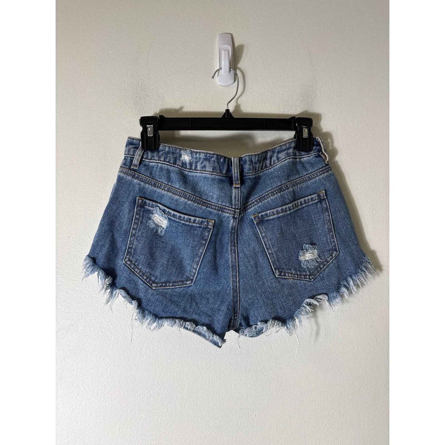 Pacsun Ripped Cutoff Jean Shorts Sz 25