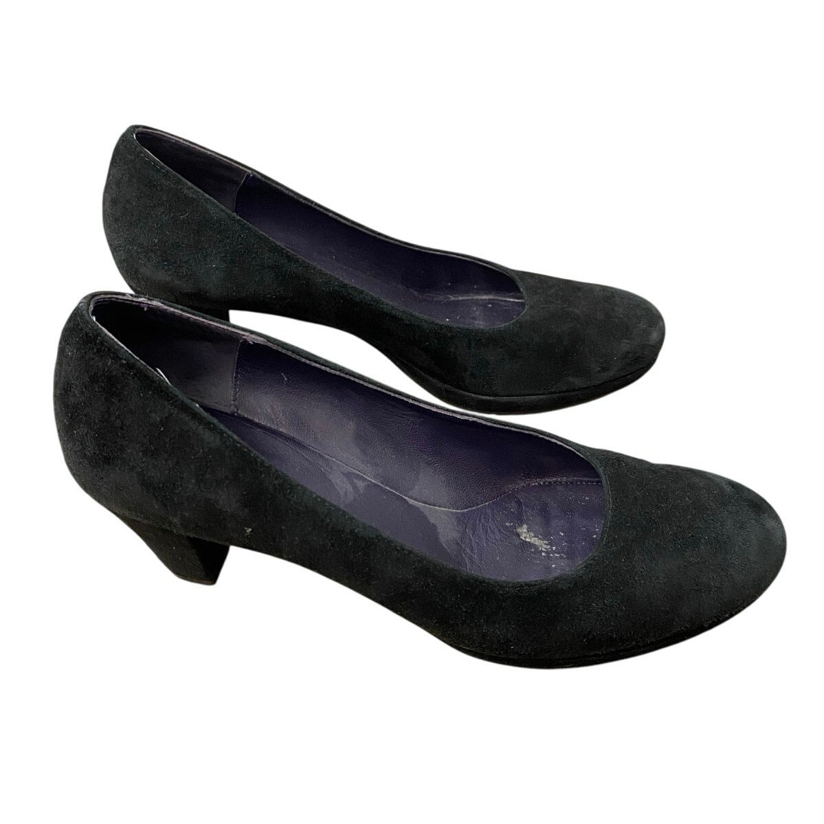 Vaneli Black Rounded Toe Heels Sz 8.5