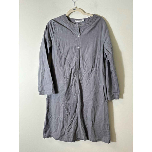 Misslook Gray Long Sleeve Knee Length Dress SZ ==\M