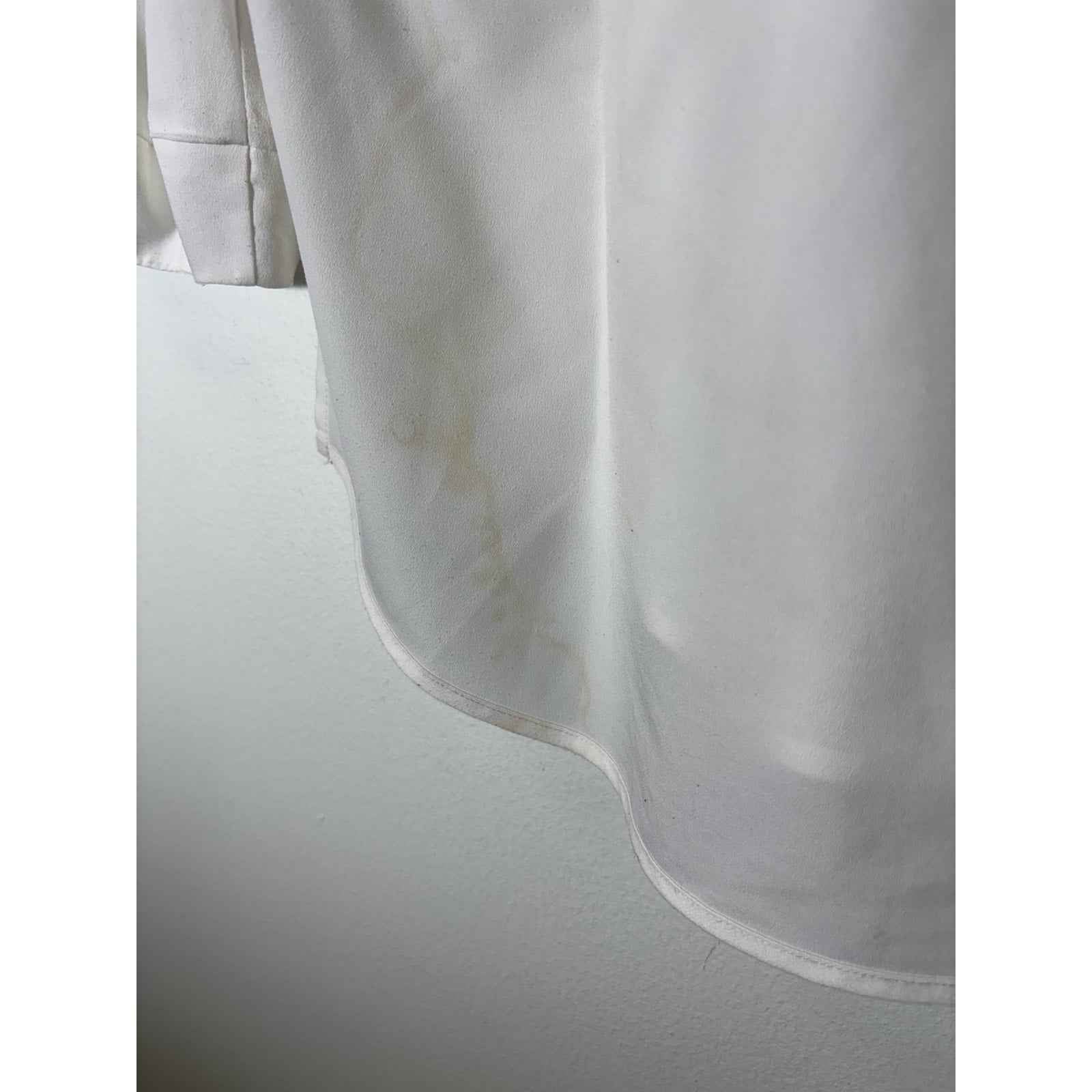 Brochu Walker Pink Speckled Long Sleeve Layered Knit Sweater Sz L