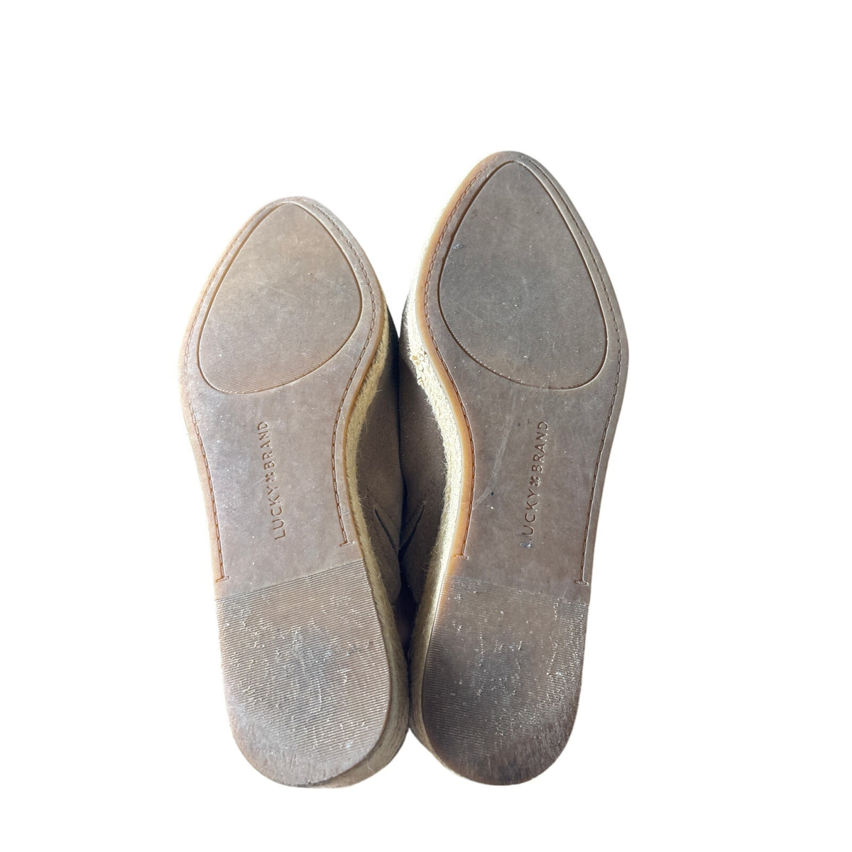 Lucky Tan Suede Luceinia Shoe Sz 8.5
