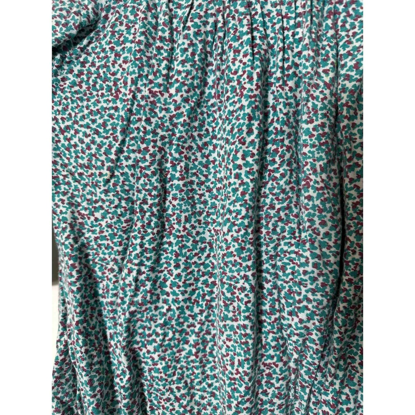 Girls ilovegorgeous Green Floral Knit Dress SZ 6-7