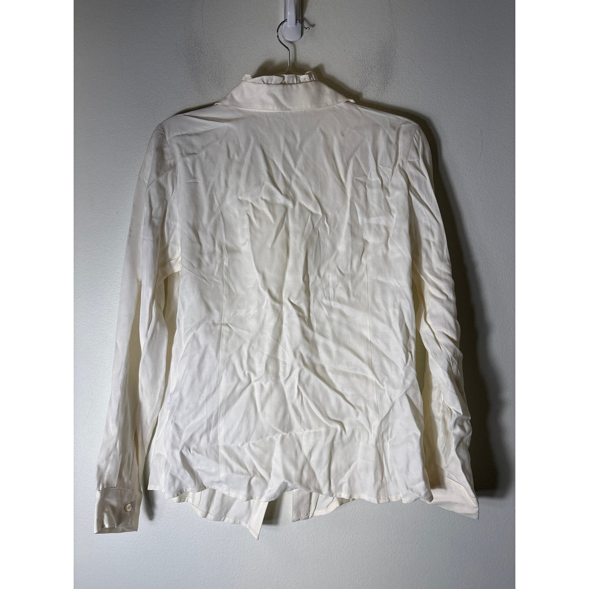 Rafealla off-white button down Sz M