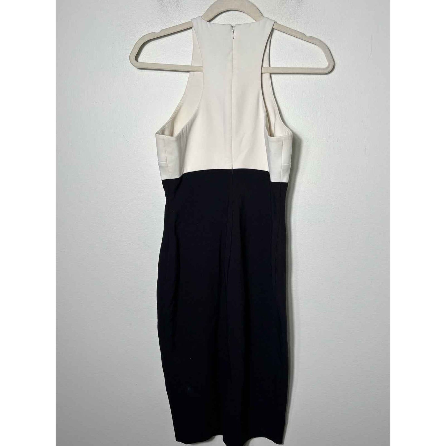 Milly Color Block Black/White Dress Sz 4