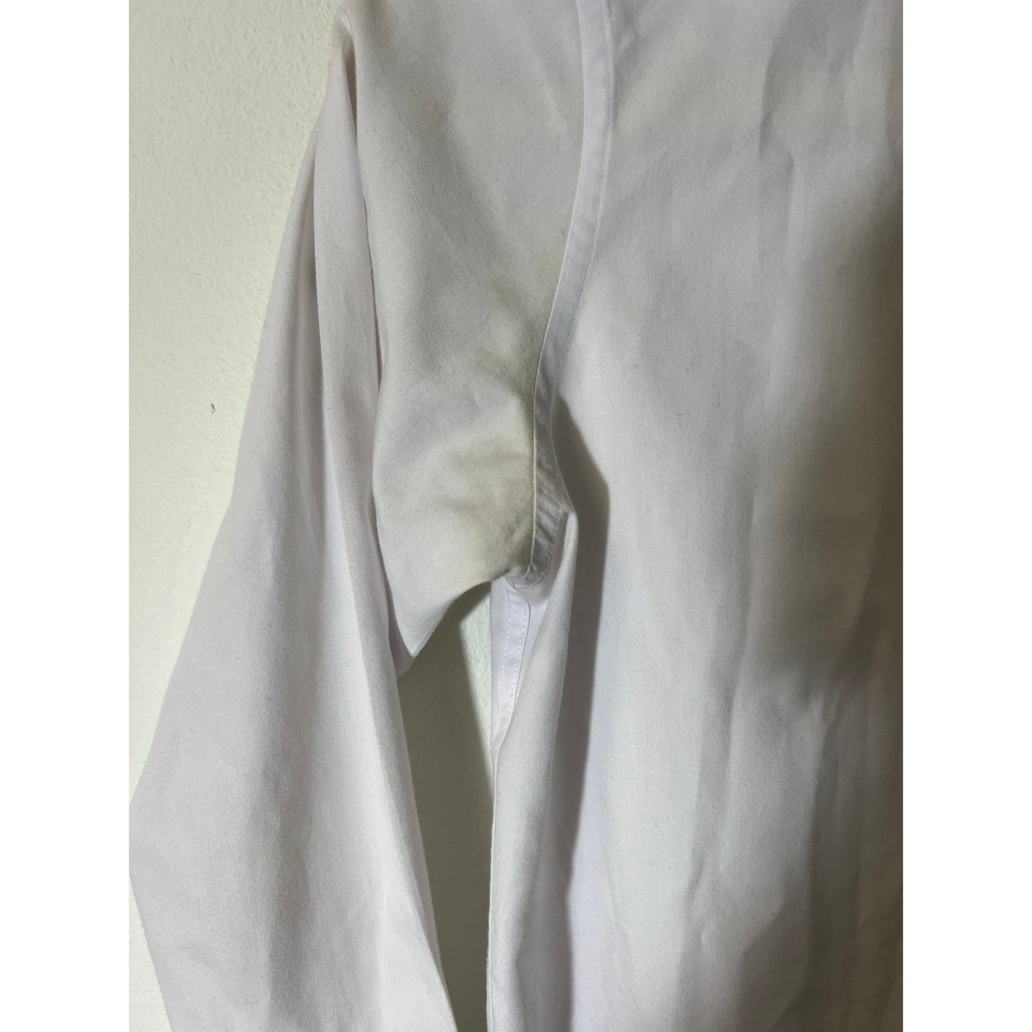 Ralph Lauren Boys White Long Sleeve Button Down Shirt 14