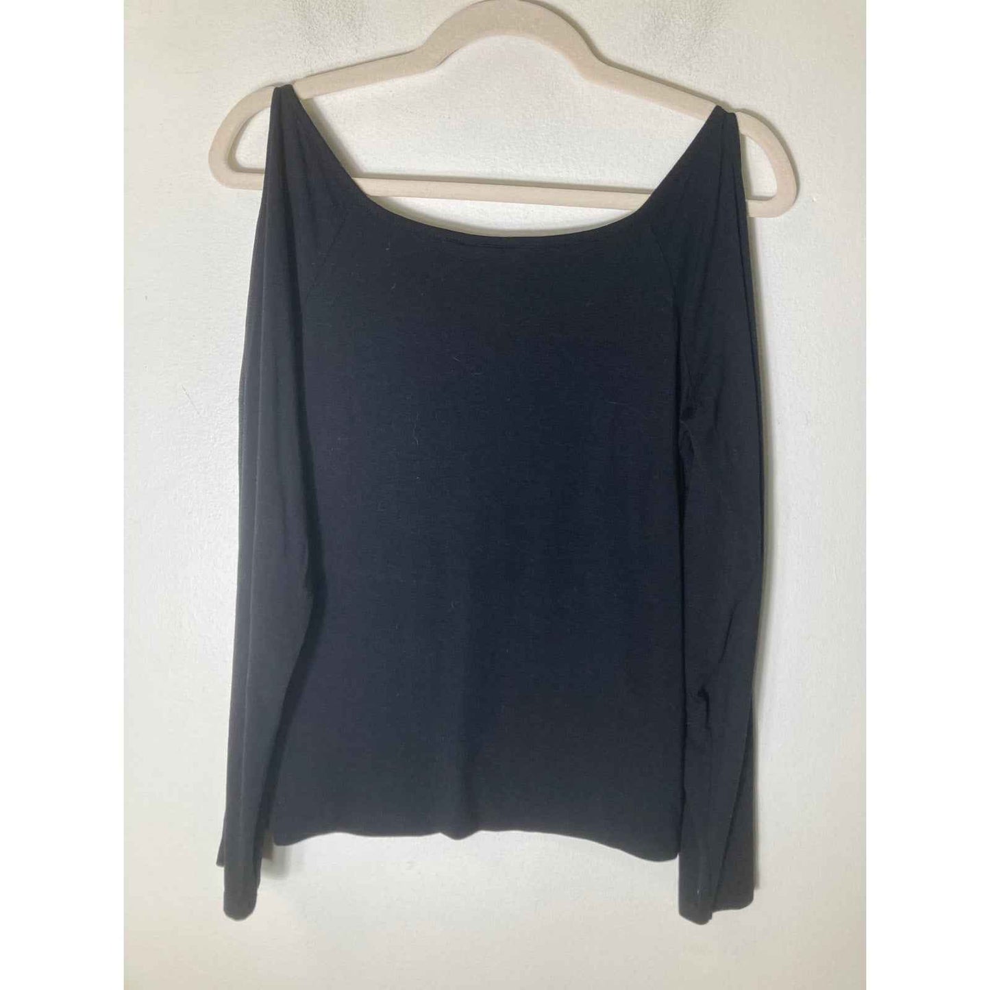 Worth Black Long Cut Sleeves Rayon Blend Sz S