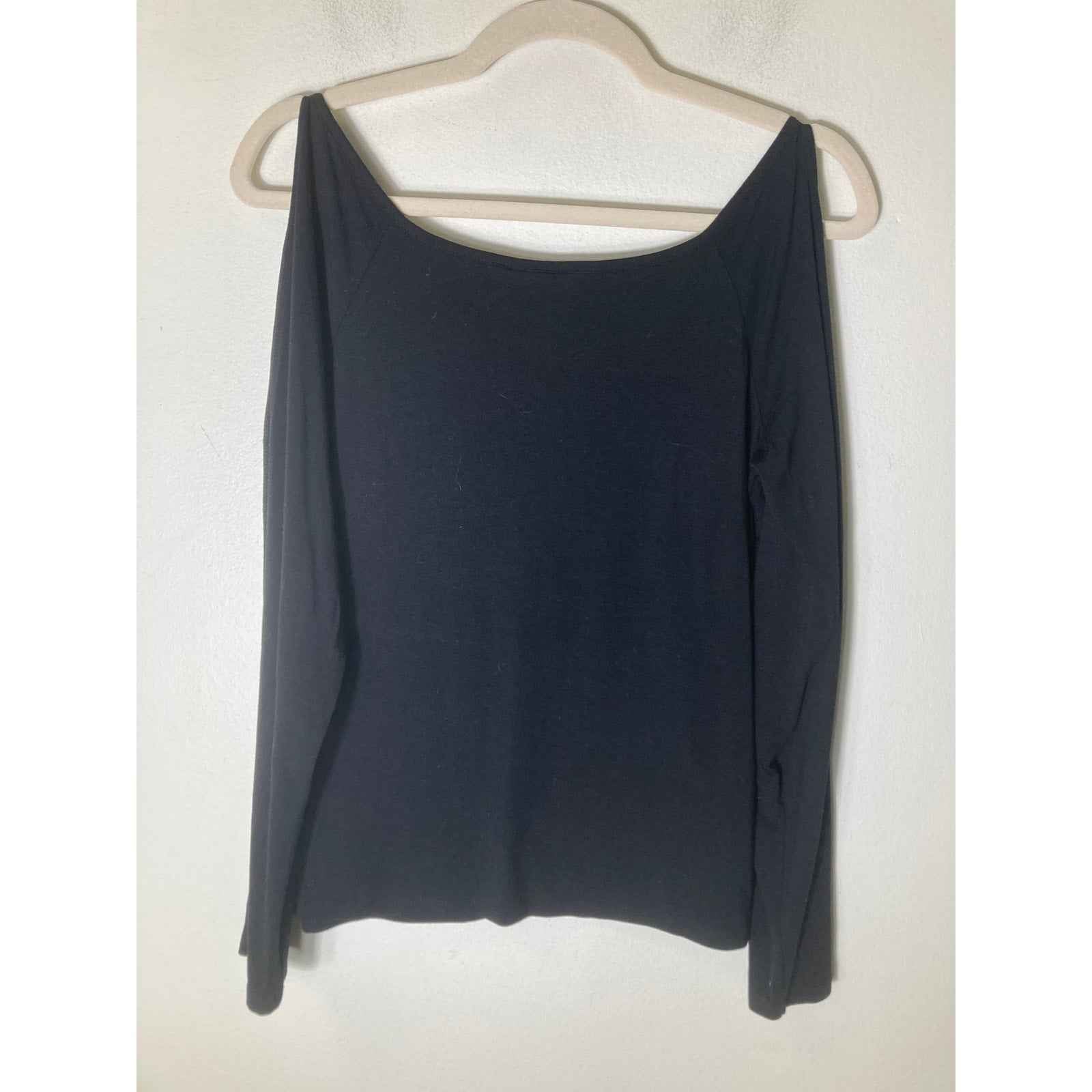 Worth Black Long Cut Sleeves Rayon Blend Sz S