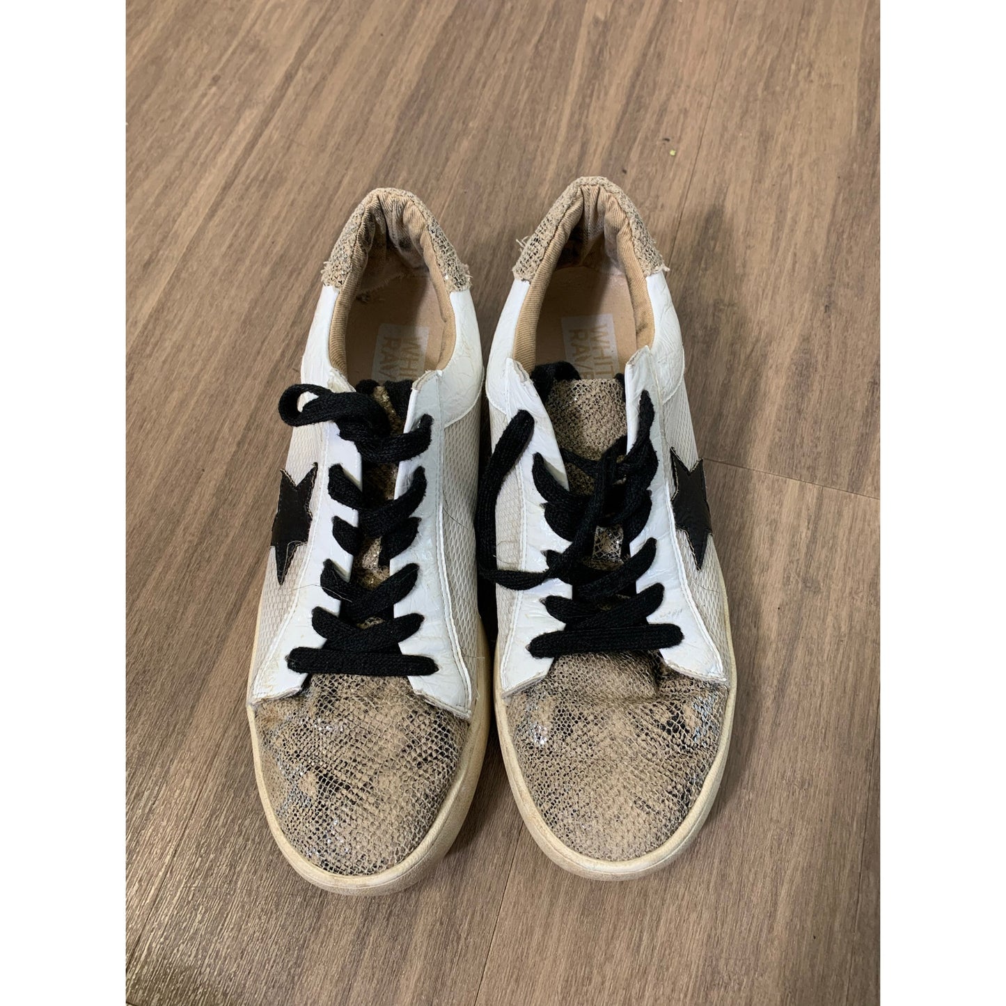 White Raven White Black GG Dupes Sz 7.5