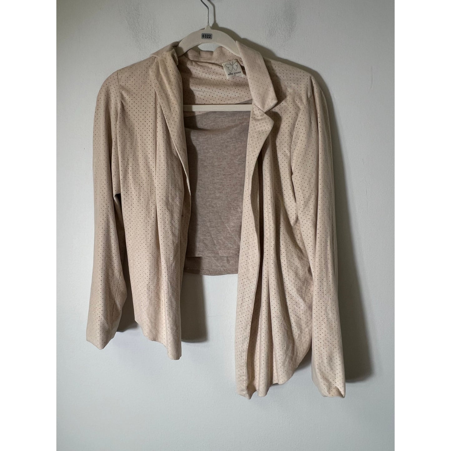 Ella Moss Ivory Jacket Sz M