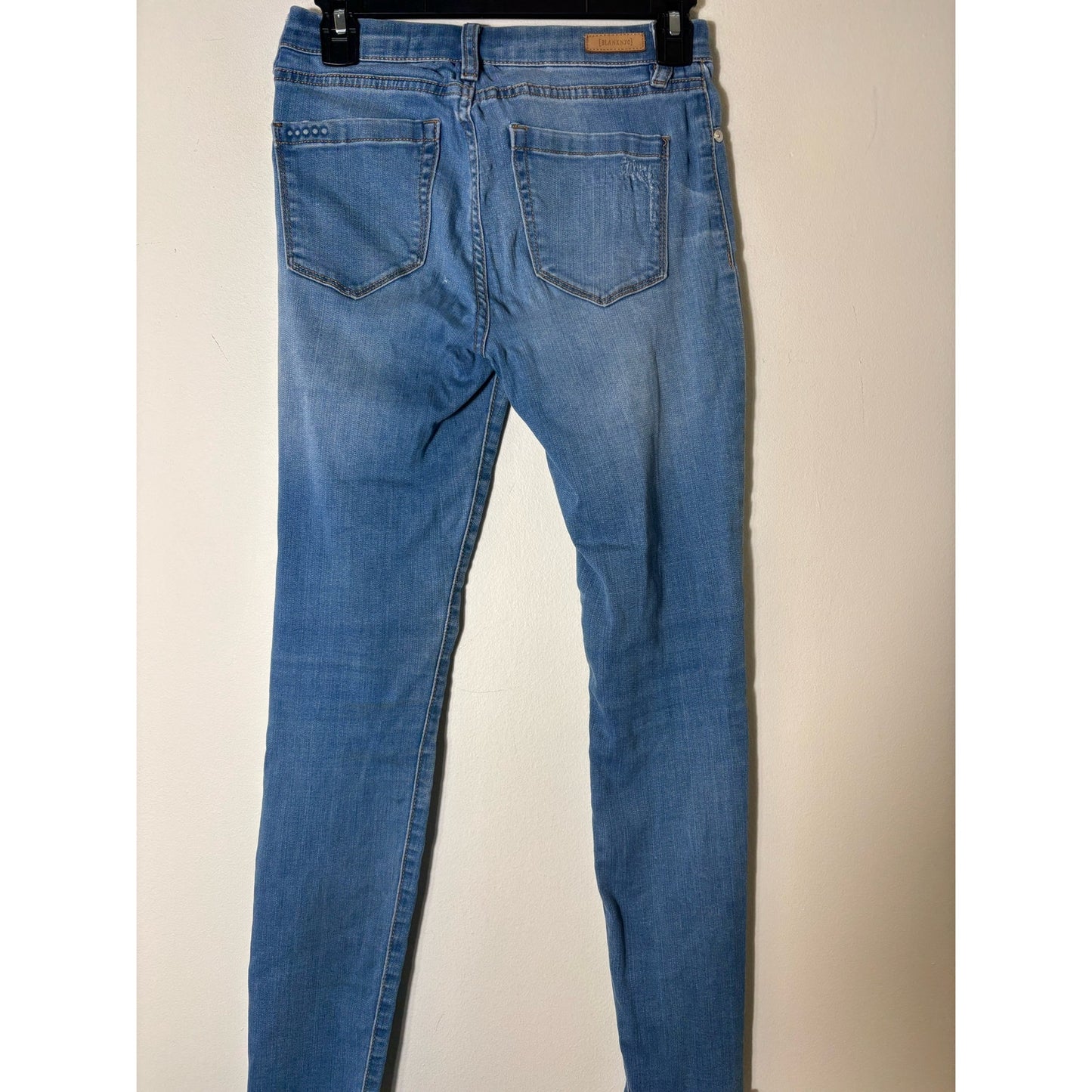 Blank NYC "Spray-On" Denim Skinny Blue Jeans Sz 27