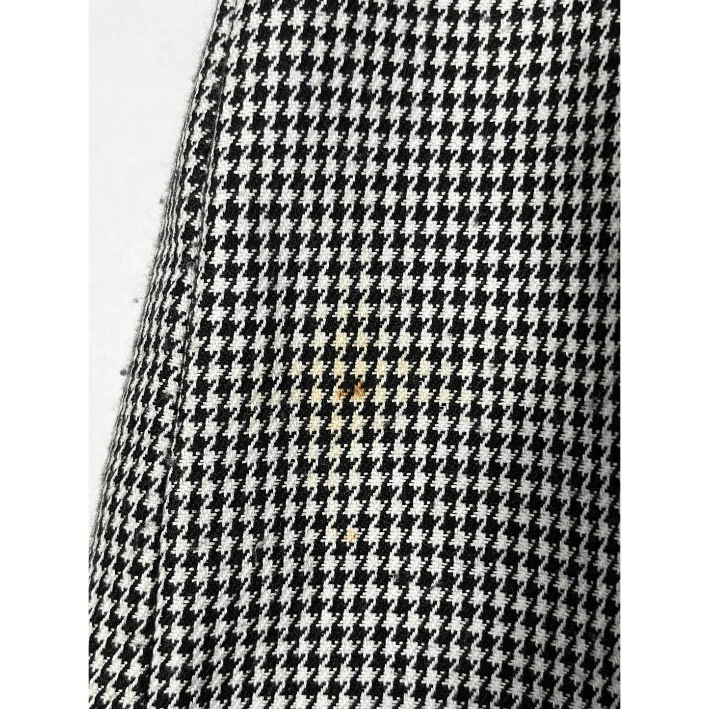 Vintage Houndstooth Pencil Skirt Sz L