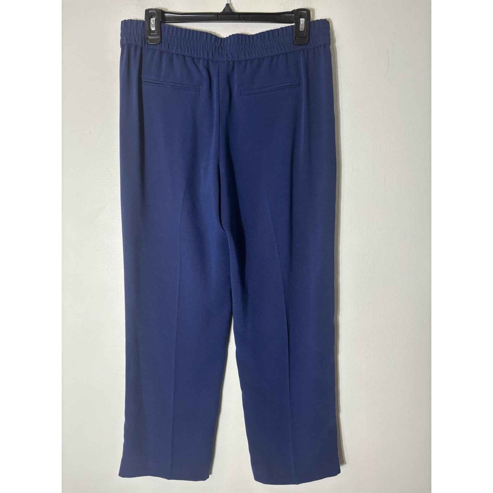 Tory Burch Navy Pull On Ankle Pants Sz 4
