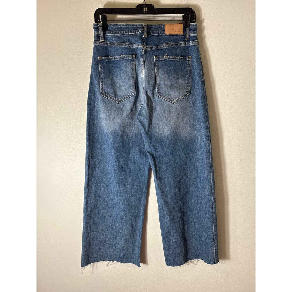 Rails The Getty Crop High Rise Wide Leg Denim Sz 28