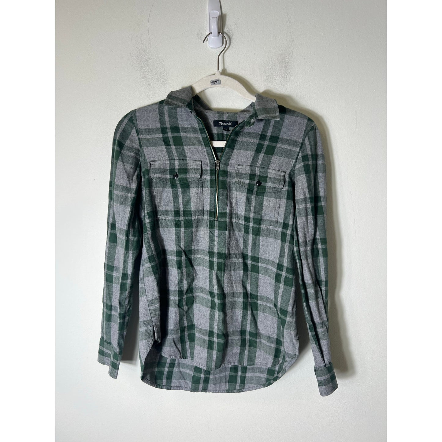 Bundle of 6 Madewell Long Sleeve Button Up Shirts Sz xxs