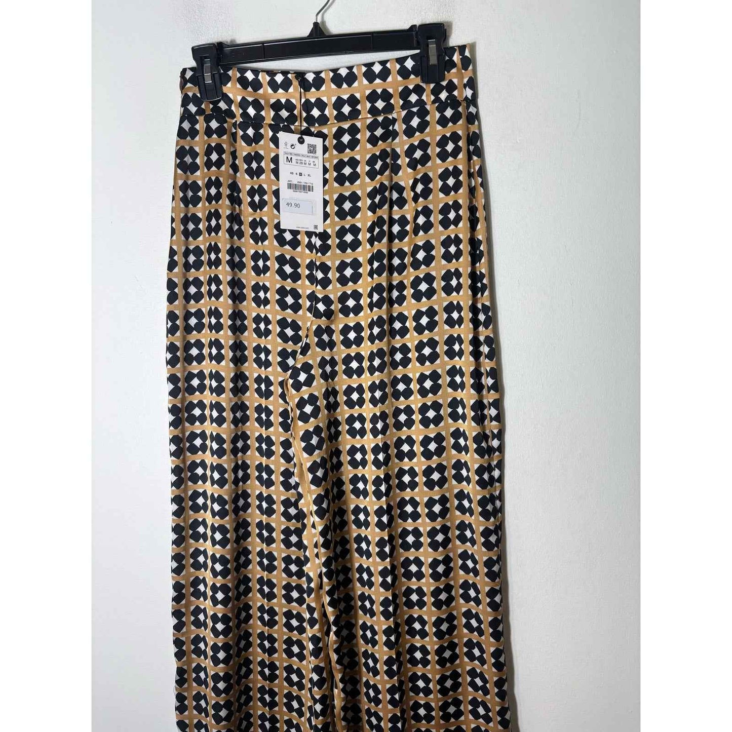 NWT Zara Silky GePants Sz M