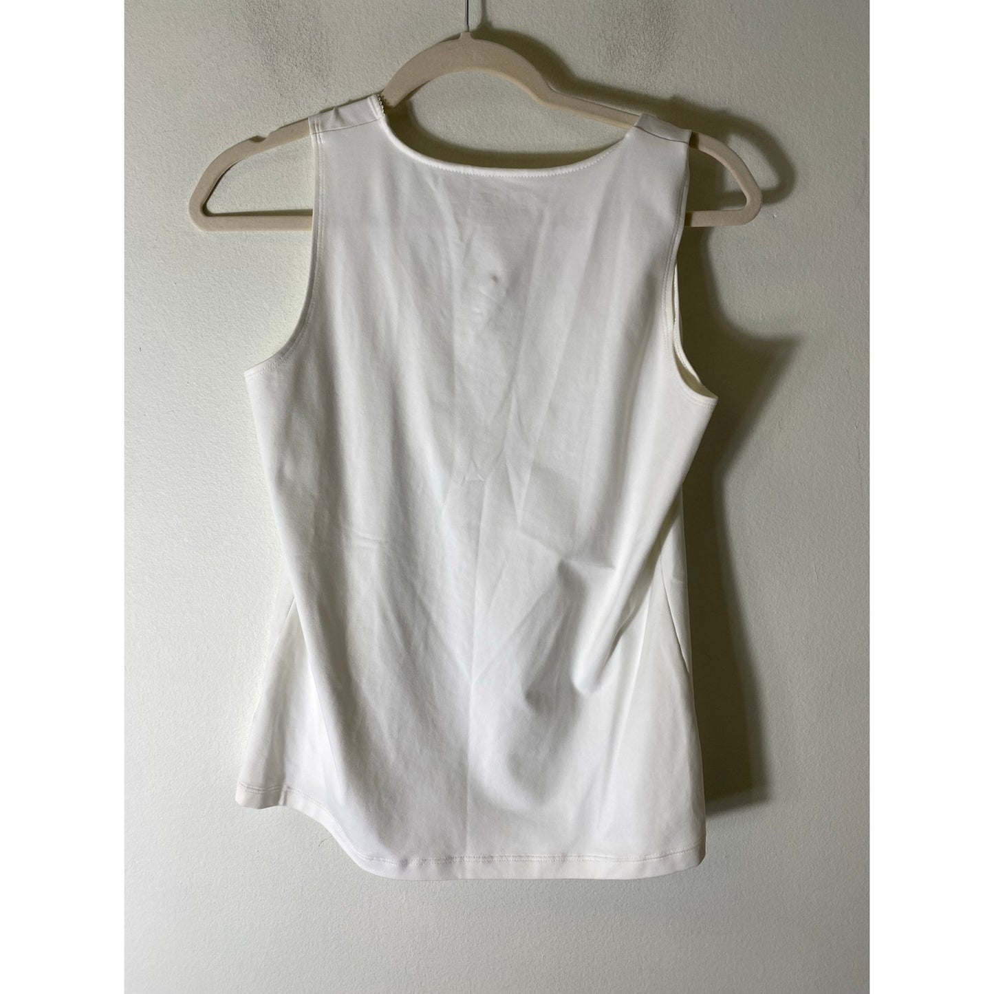 Peck & Peck White Cami sz M