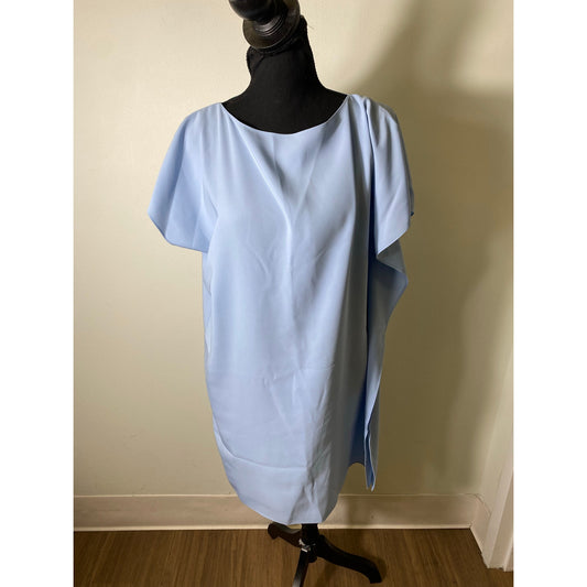 Anna Cate Light Blue Split Sleeve Knee Length Dress Sz XS