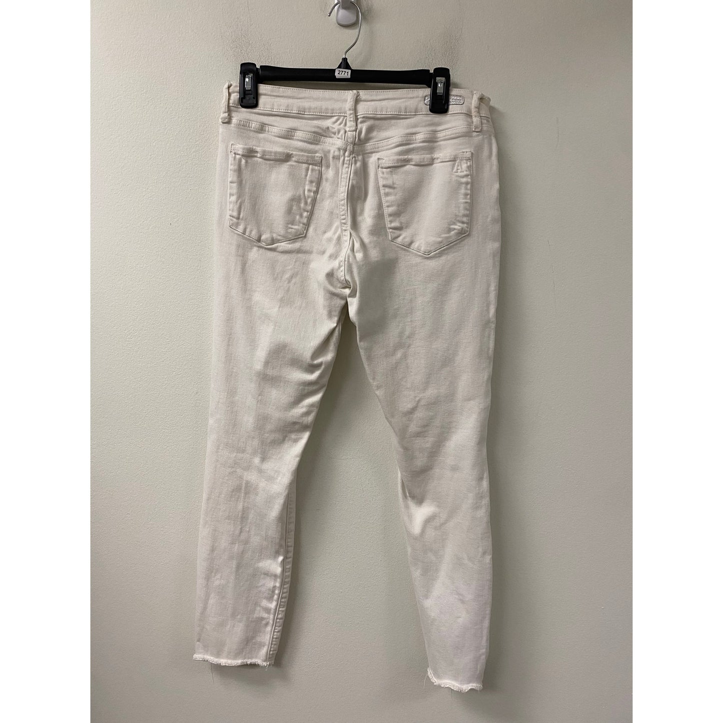 Articles of Society White Distressed Skinny Ankle Jeans Sz 29