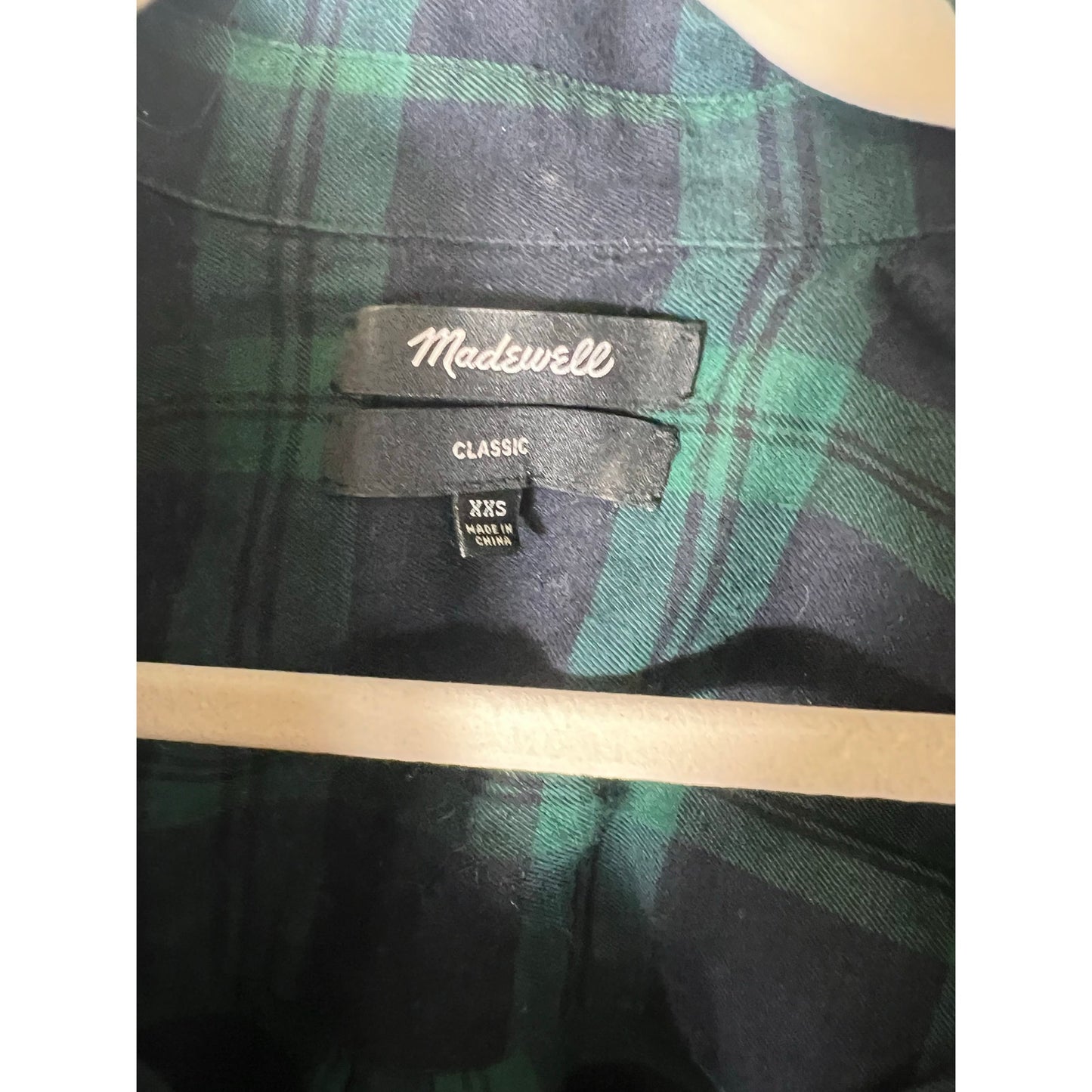 Bundle of 6 Madewell Long Sleeve Button Up Shirts Sz xxs