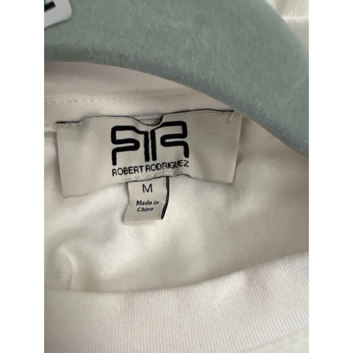 Robert Rodriquez Ivory White Short Sleeve Tiered Maxi Dress Sz M