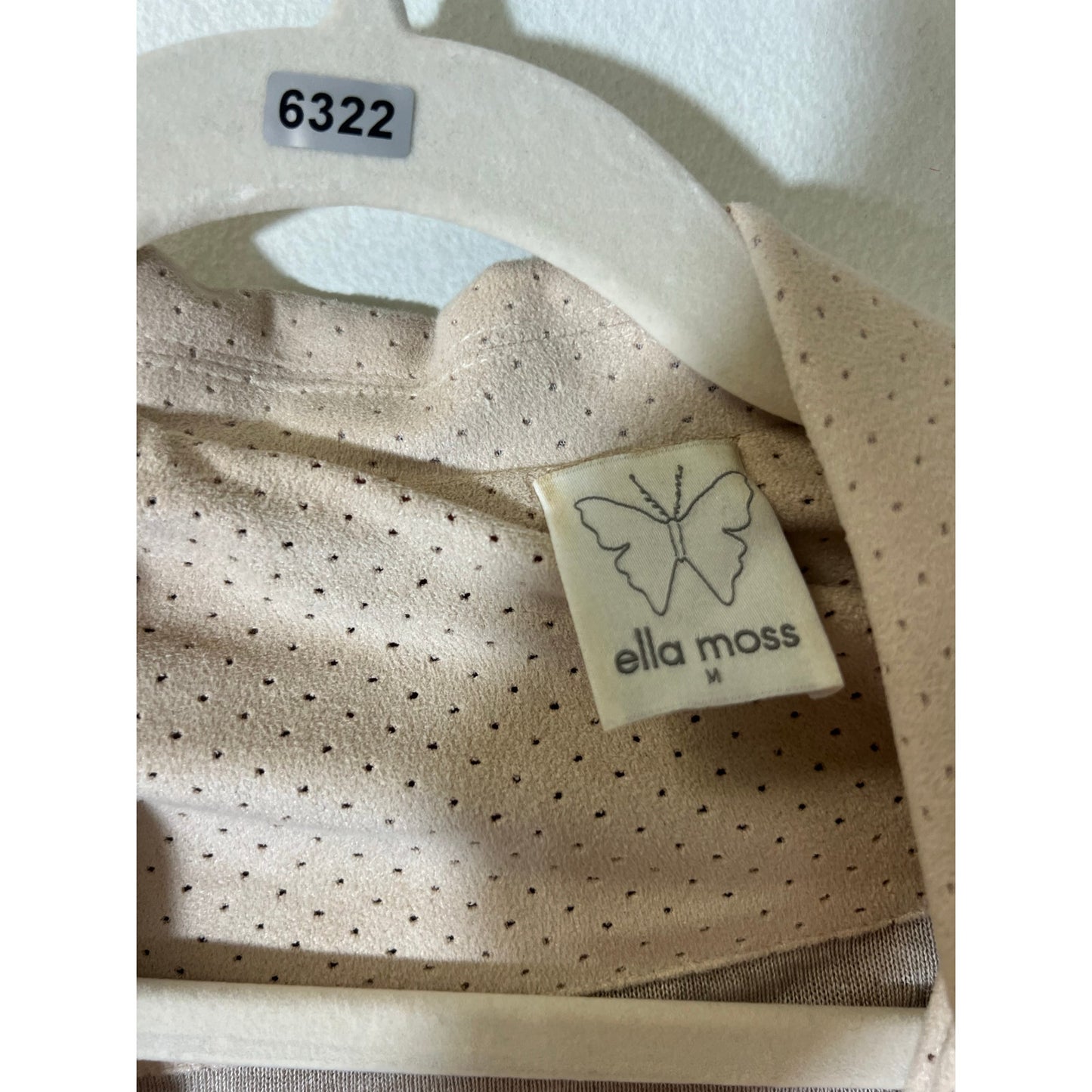 Ella Moss Ivory Jacket Sz M
