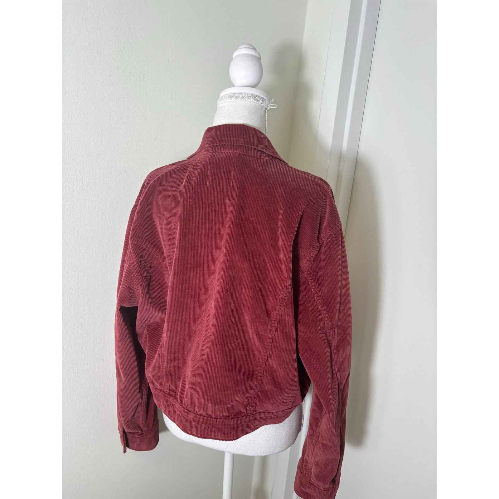 Sunday Best Rust Marla Cord Jacket Sz M