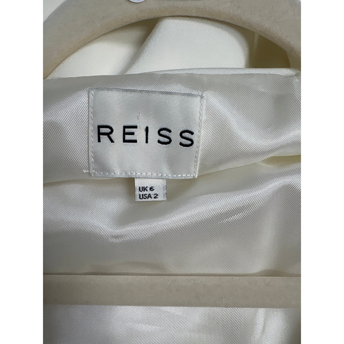 Reiss Cream Nanette Dress Sz 2