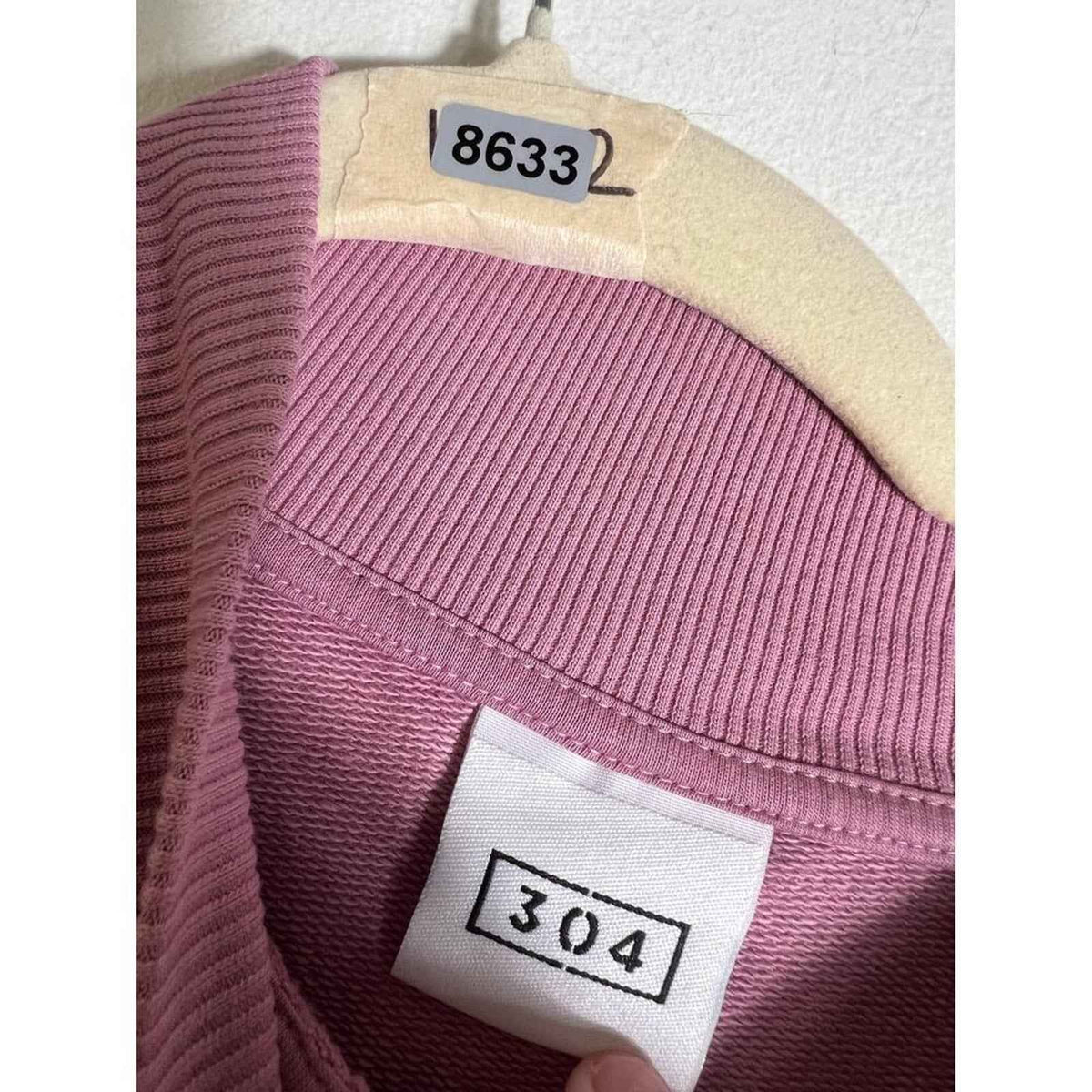 305 Mauve Cropped Sweatshirt XL