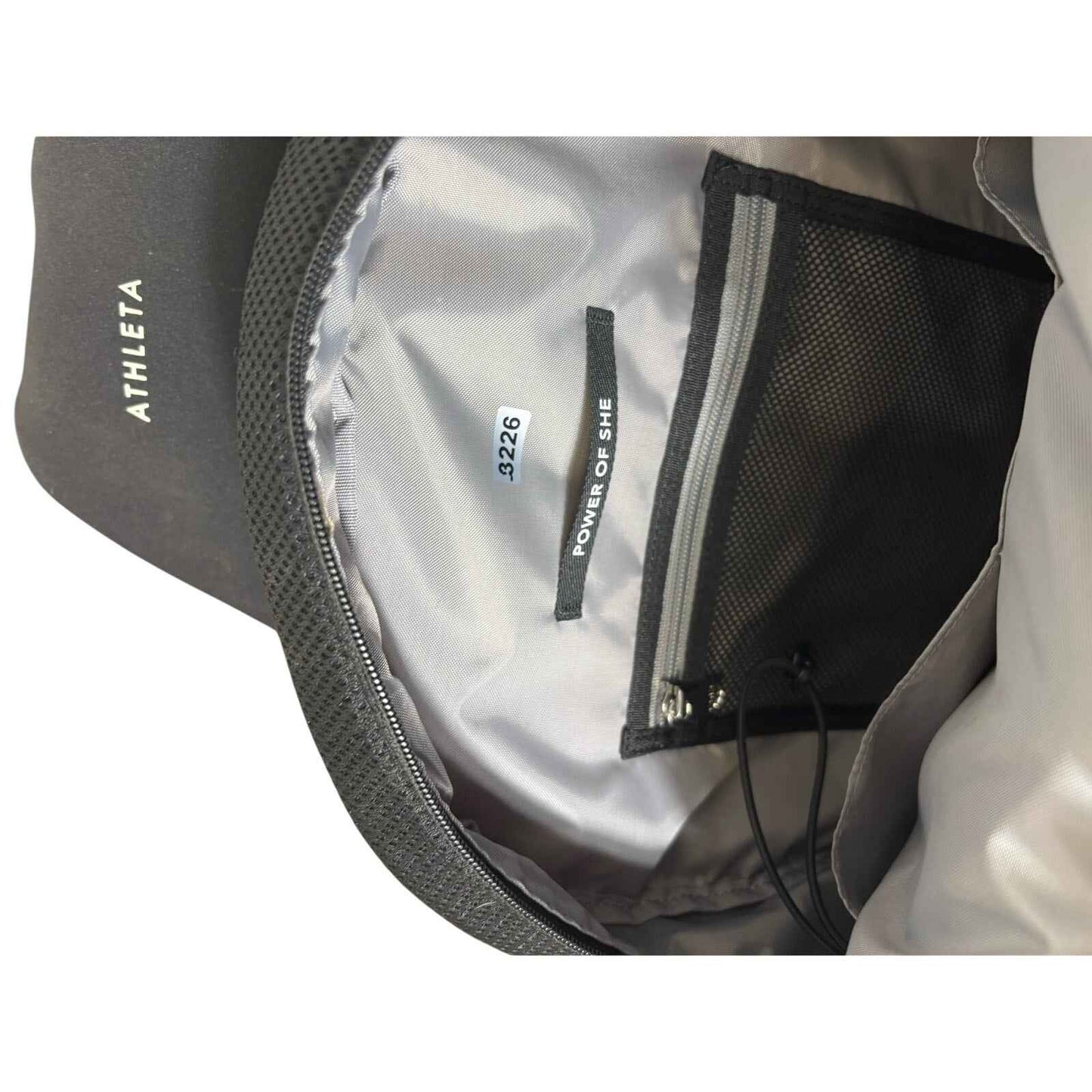 Athleta Black Neoprene Cross Body Athletic Bag