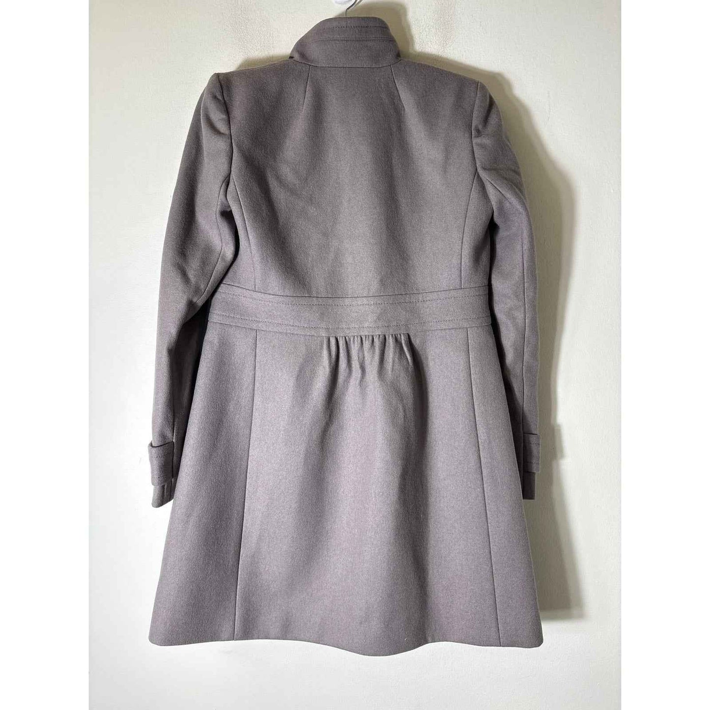 J.Crew Gray Wool Blend Winter Coat Sz 4