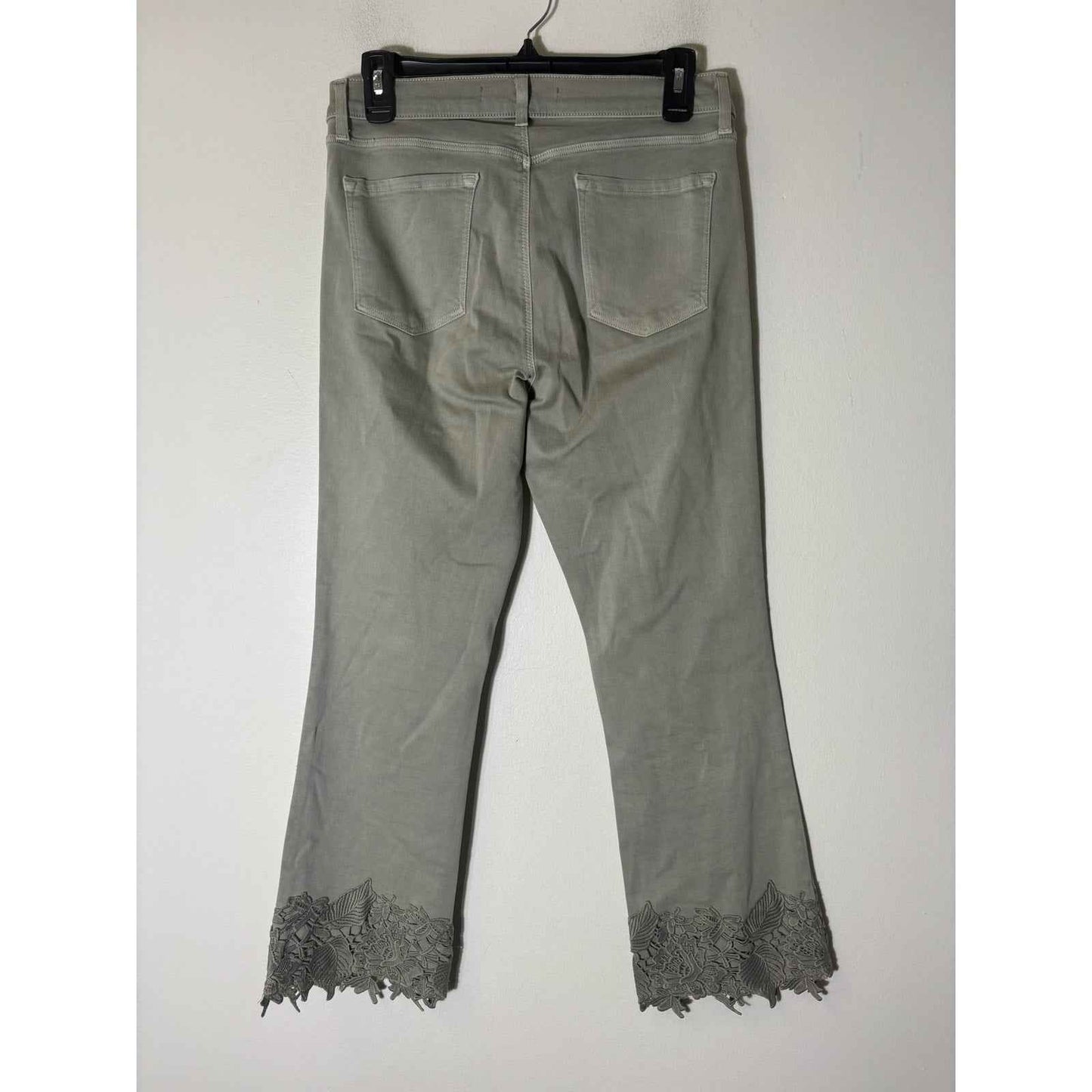 J Brand Mint Green Selena Denim Sz 30