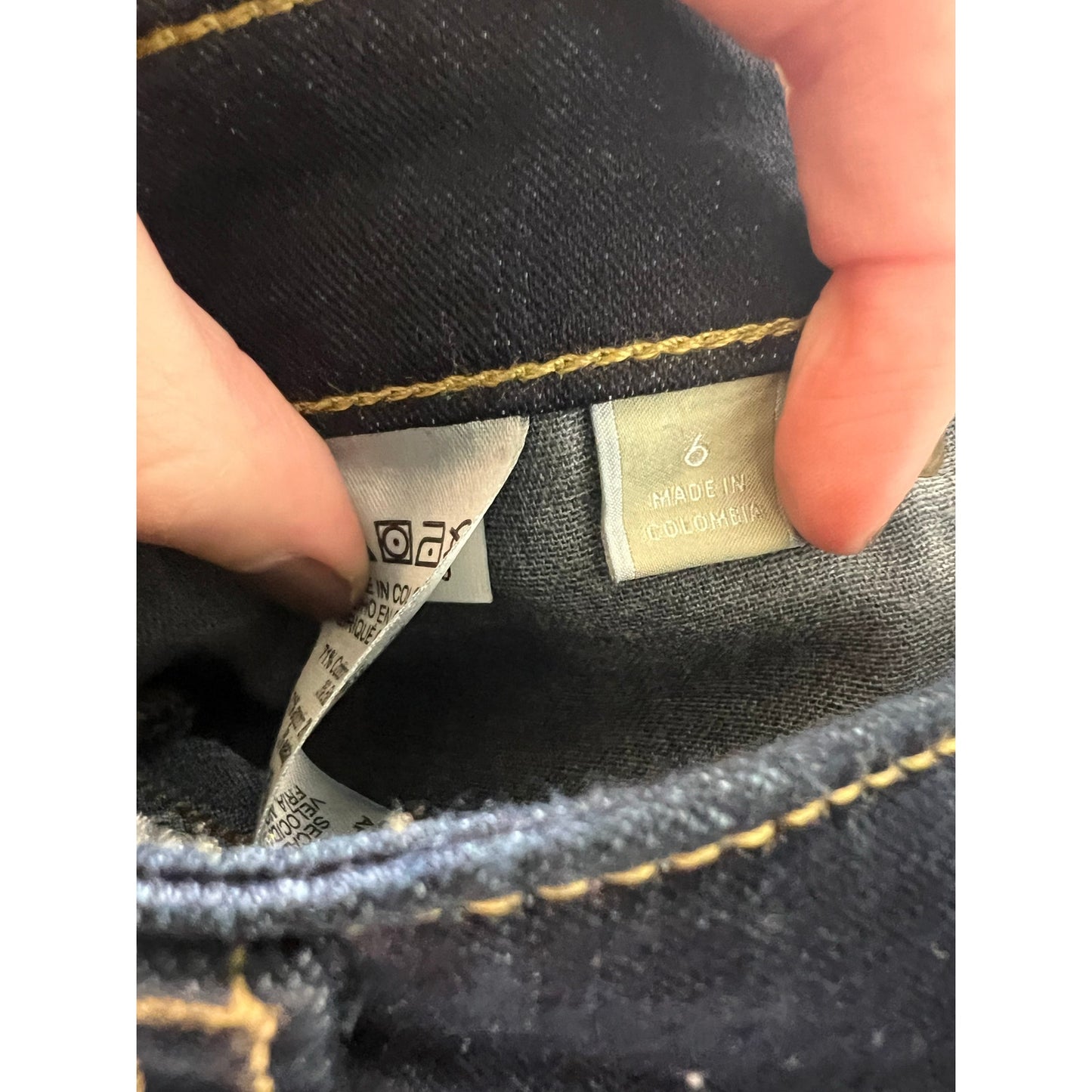 Michael Kors Blue Skinny Jeans Sz 6