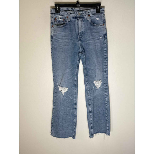 AG Kinsley High Rise Pop Crop Jeans Sz 27