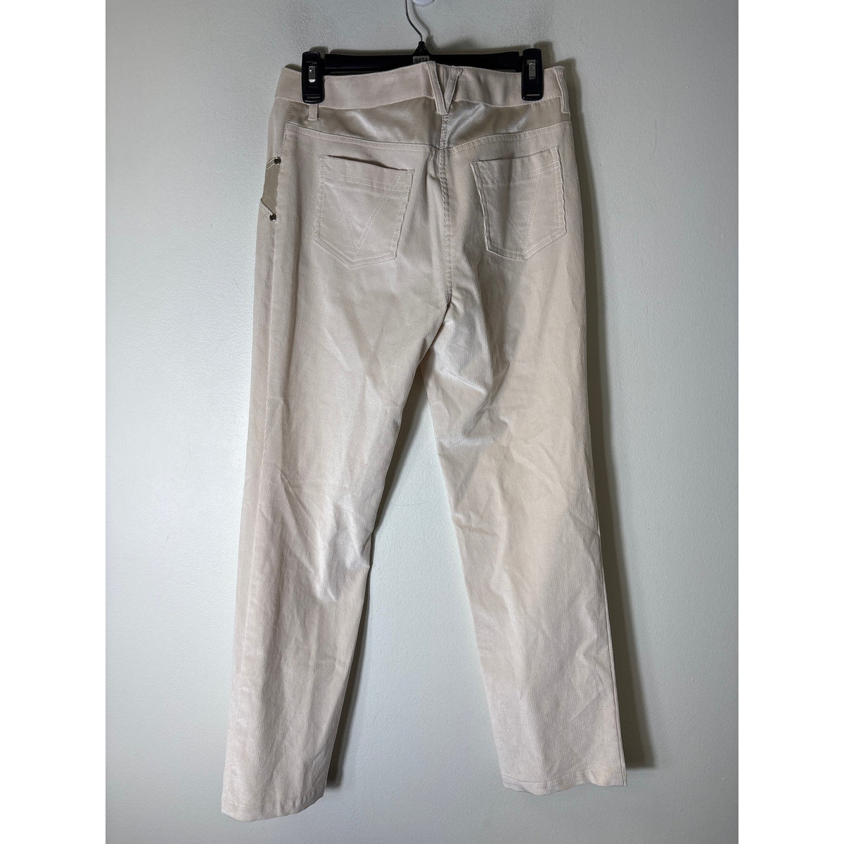 Per Se Cream Coyduroy Pants Sz 4