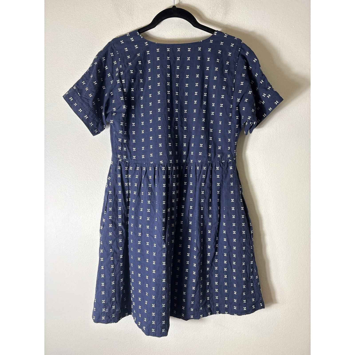 Madewell Navy With White Stitching Mini Dress Sz XS