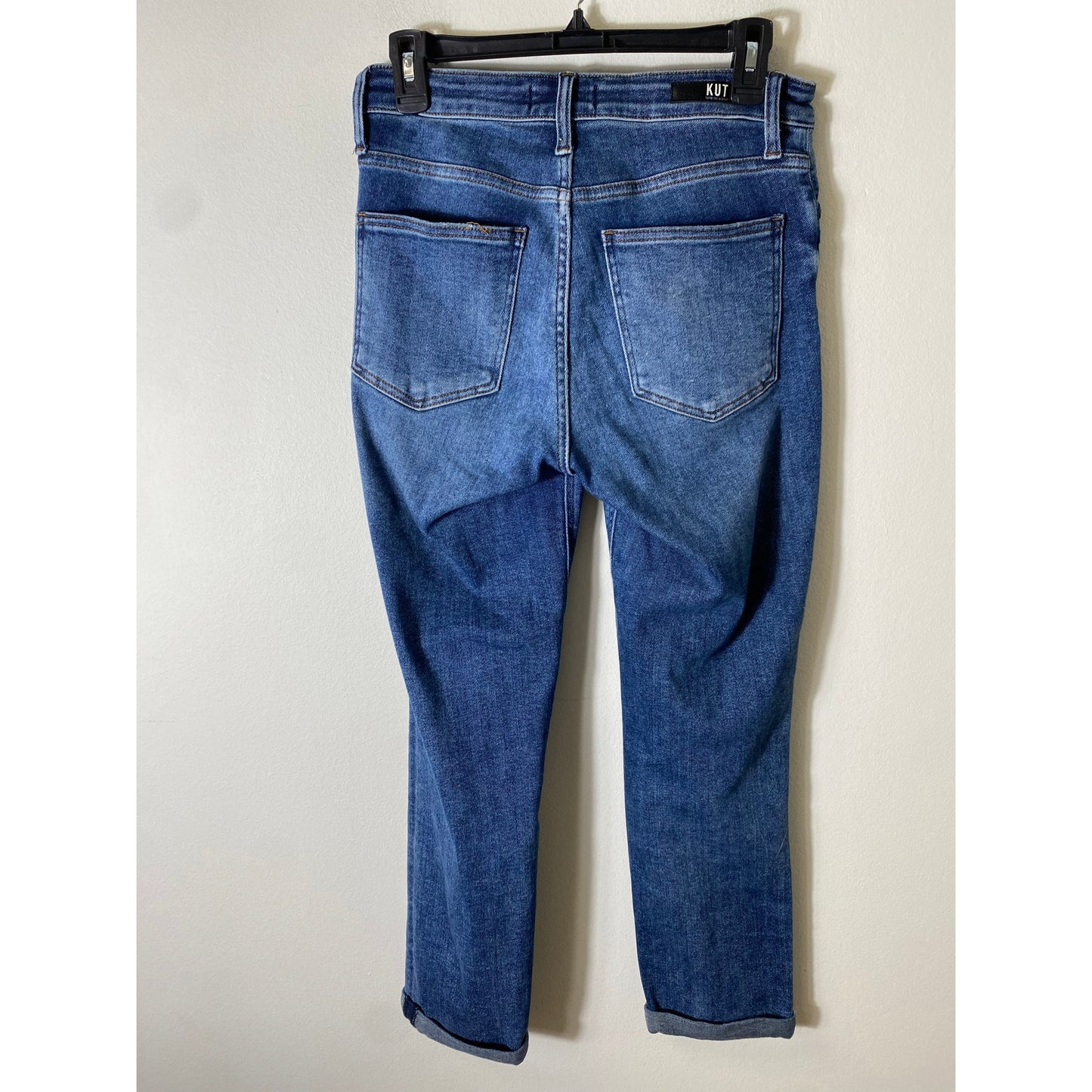KUT from the Kloth Denim Sz 4. Cuffed legs.