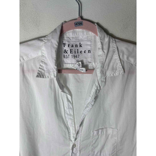 Frank & Eileen Long Sleeve Cotton Button Up Shirt Sz XL