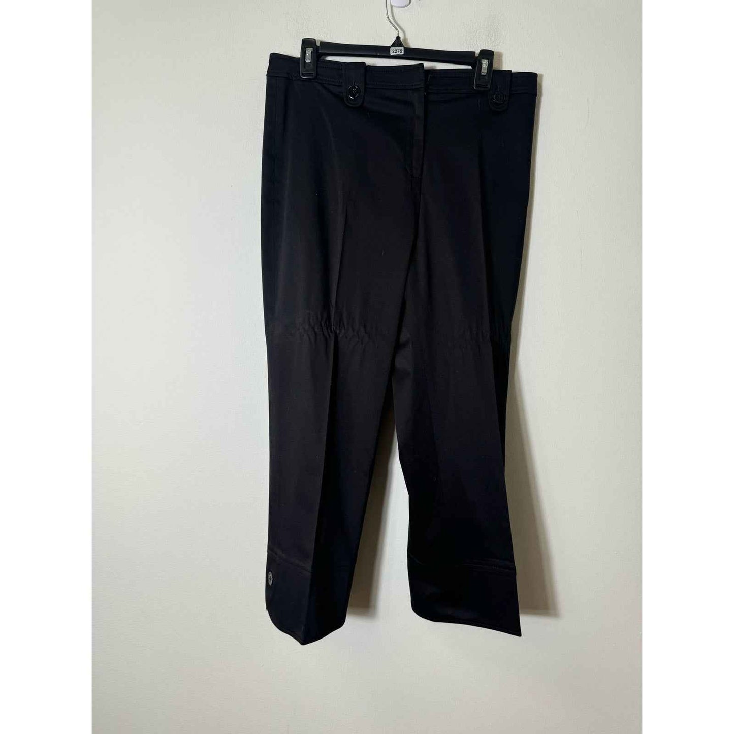 Elliot Lauren Black Tuxedo Style Ankle Pants Sz 10