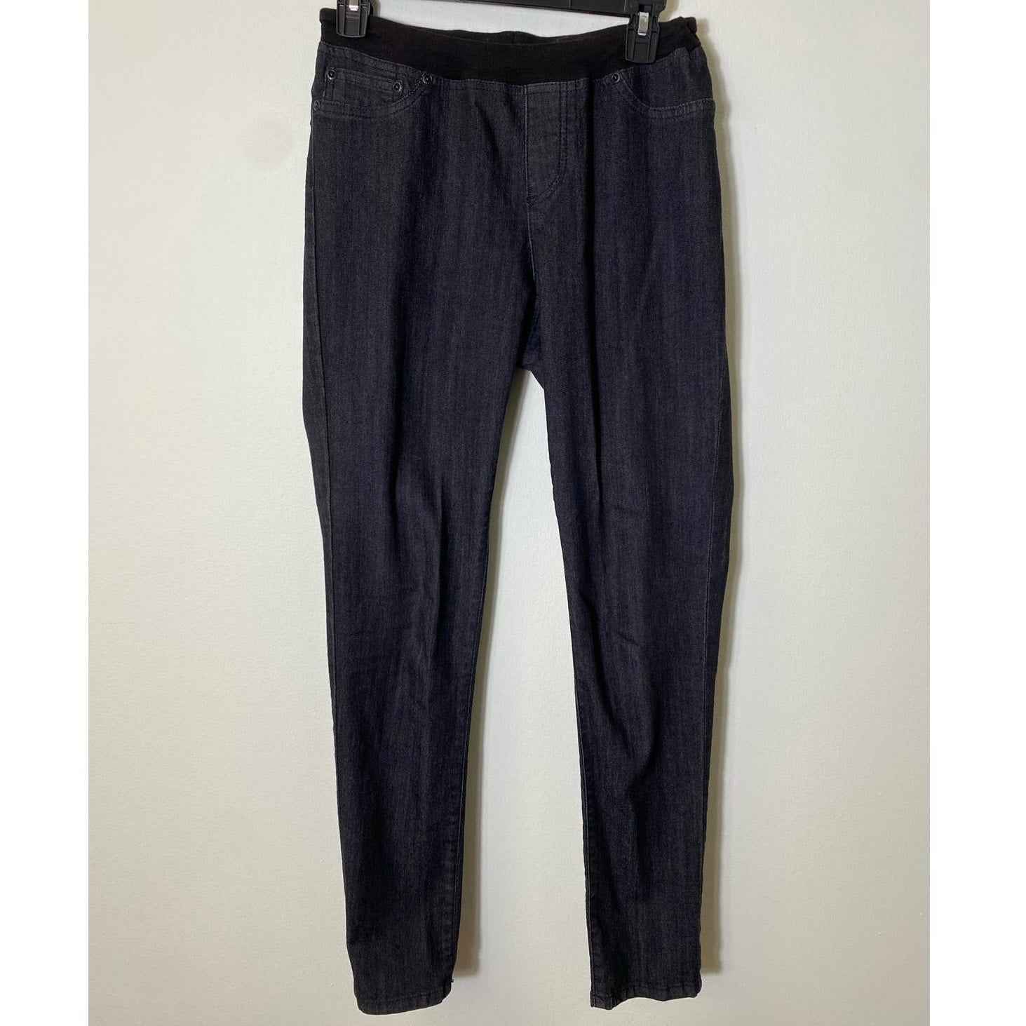 Chico's Platinum Jegging Stretch Gray Skinny Jeans Sz 0 (reg 4)