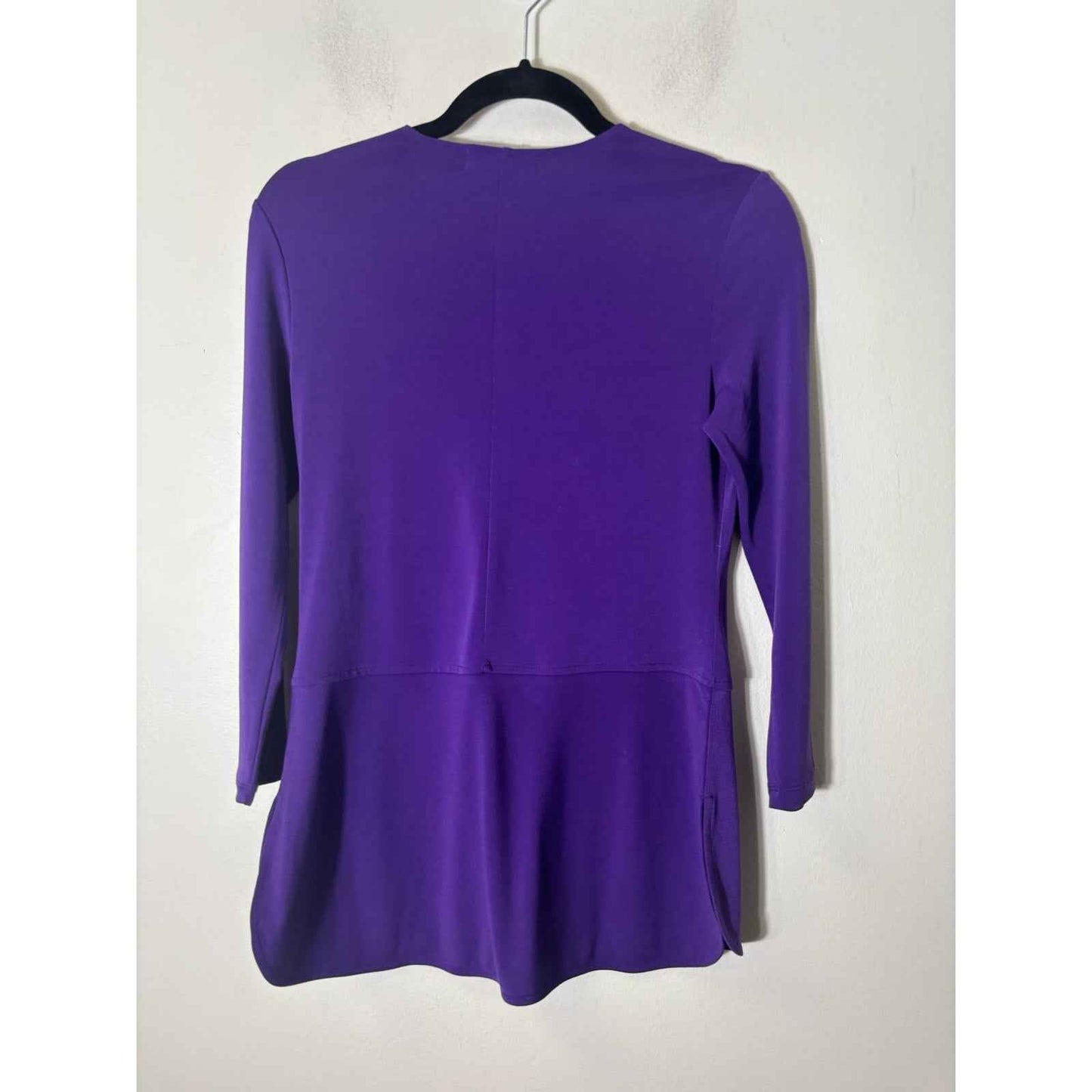 Ralph Lauren Purple Long Sleeve Crew Neck Tunic Sz XSP