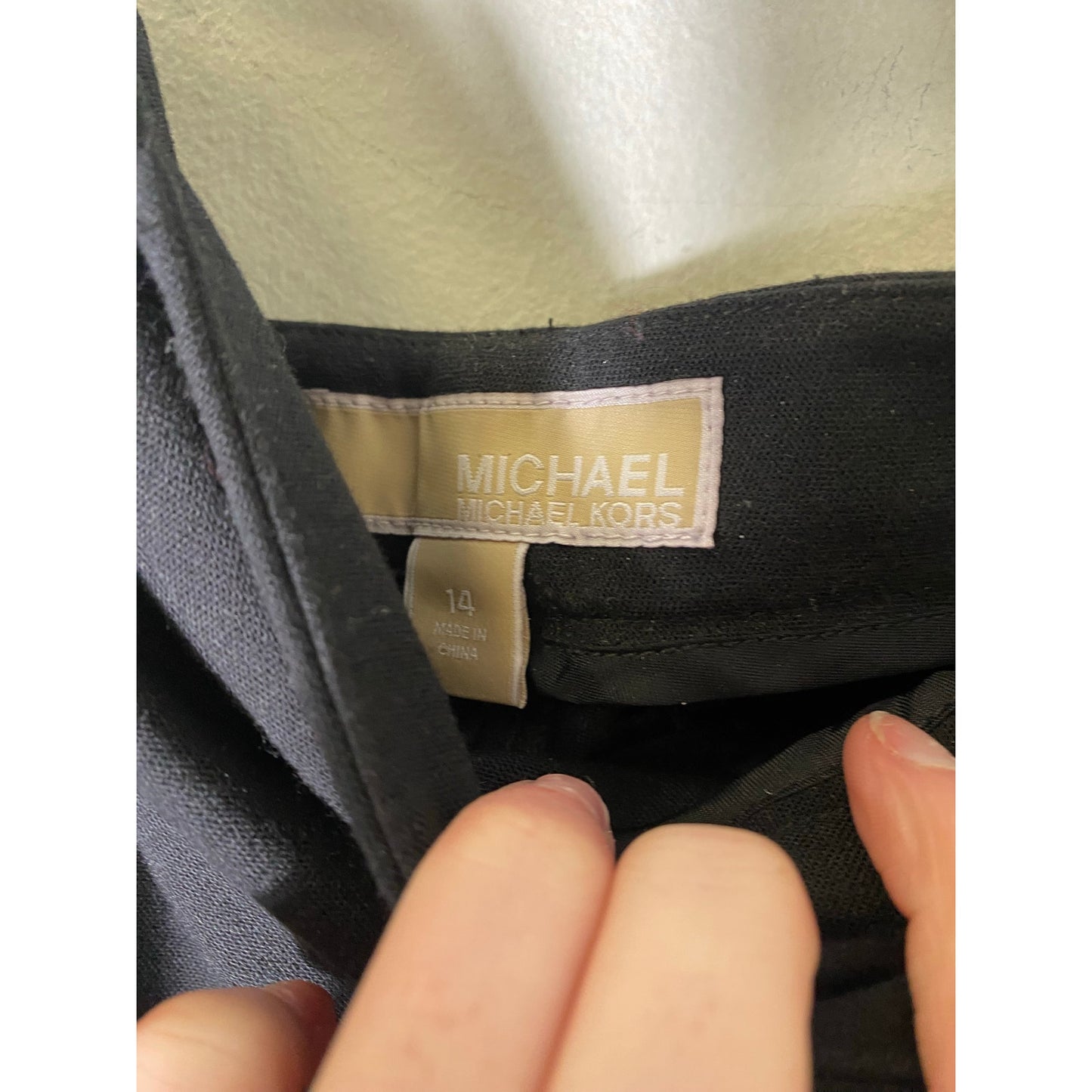 Michael Kors Black Slacks Sz 16