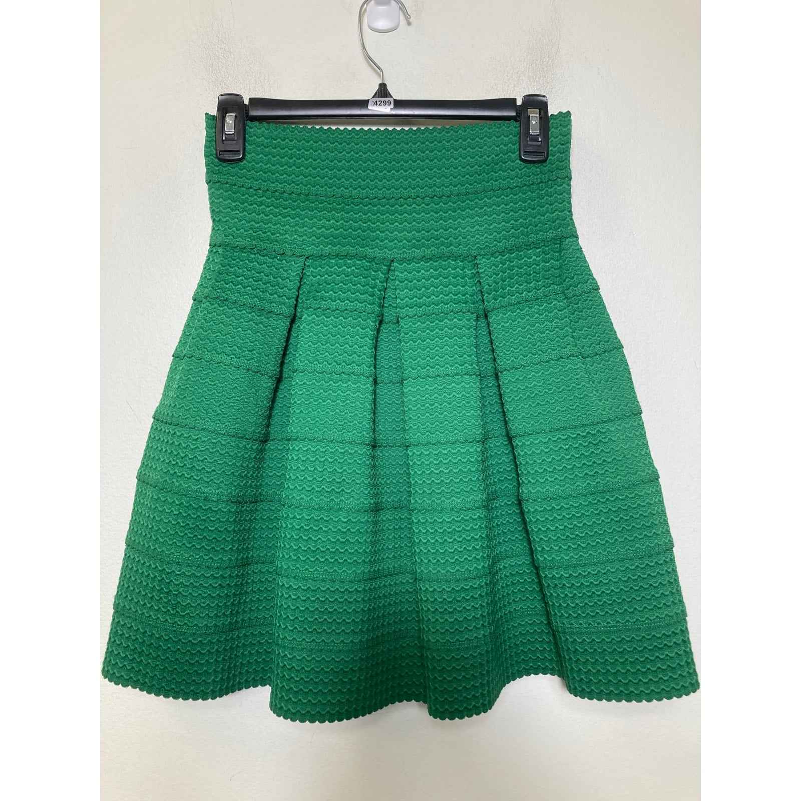 Girls From Savoy Structured Green Skirt sz S