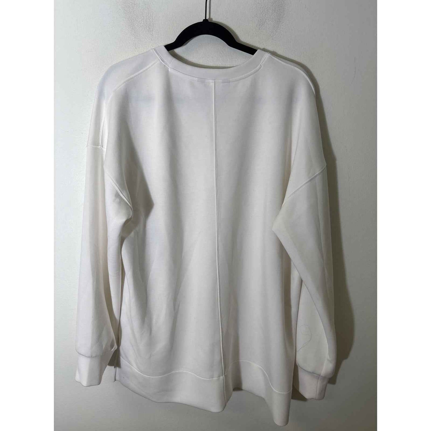 Spanx White Lightweight Sweatshirt Sz XL
